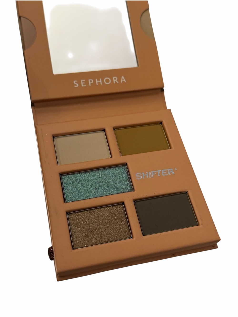 Sephora Color Shifter Matte/Shimmer Mini 5 Eyeshadow Palette Browns Greens